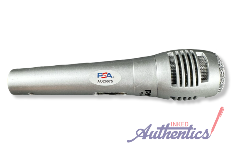 Hunxho Signed Autographed Microphone PSA/DNA Authenticated