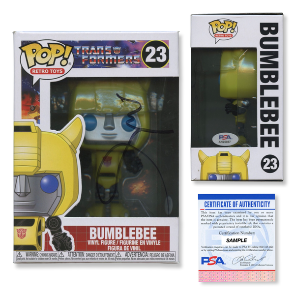 Mark Wahlberg Signed Autographed Funko Pop #23 Bumblebee PSA/DNA Authenticated