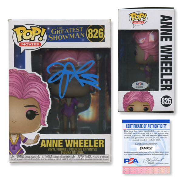 Zendaya Signed Autographed Funko Pop #826 Anne Wheeler PSA/DNA Authenticated