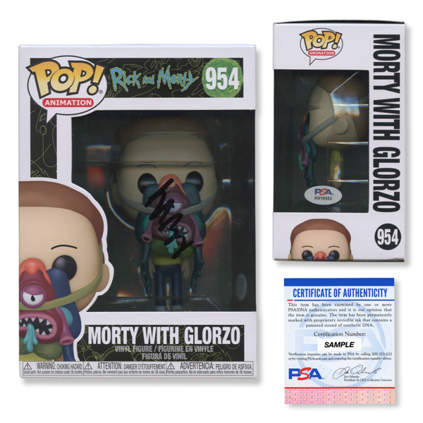 Soulja Boy Signed Autographed Funko Pop #954 Morty With Glorzo PSA/DNA Authenticated