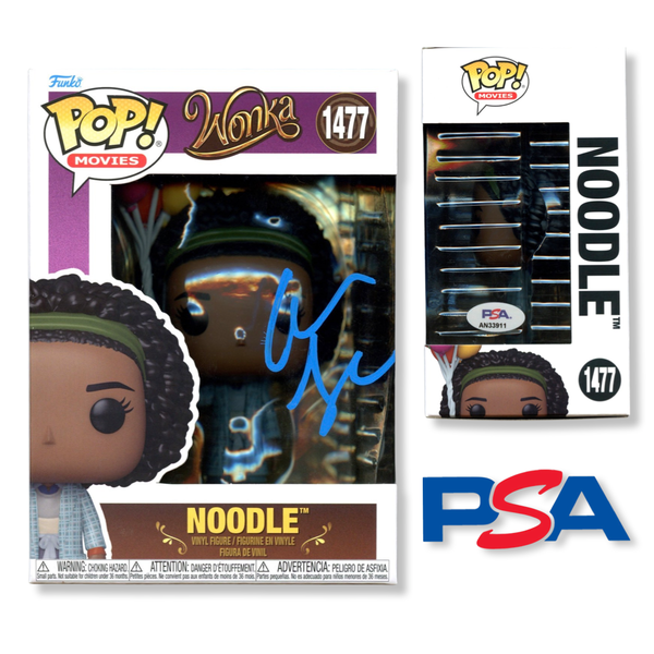 Calah Lane Signed Autographed Funko Pop #1477 Noodle PSA/DNA Authenticated