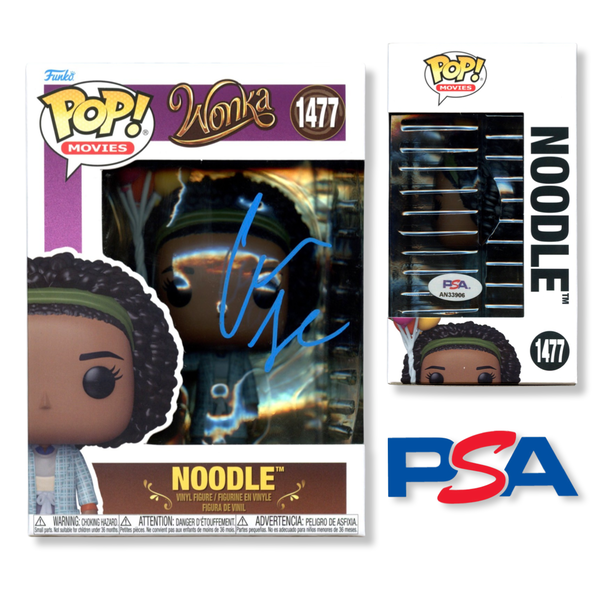 Calah Lane Signed Autographed Funko Pop #1477 Noodle PSA/DNA Authenticated