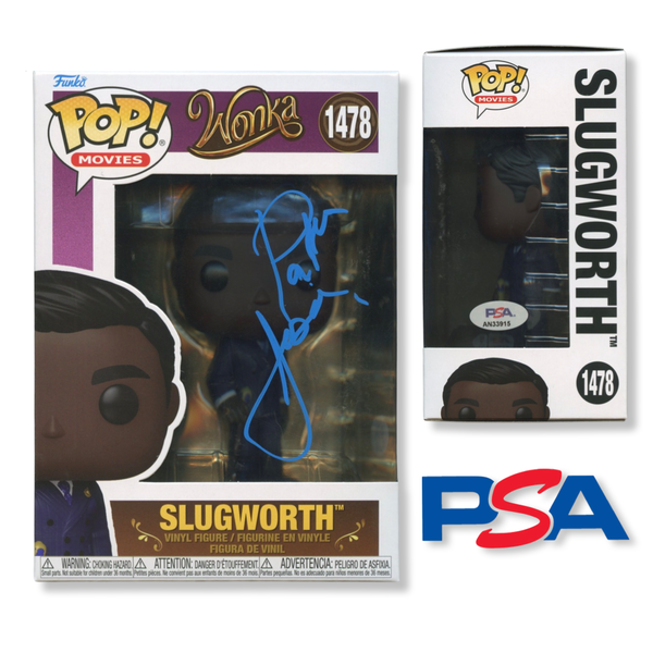 Paterson Joseph Signed Autographed Funko Pop #1478 Slugworth PSA/DNA Authenticated