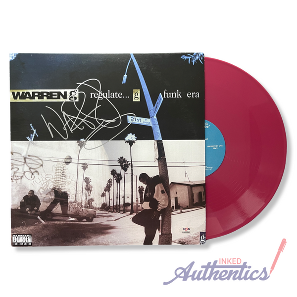 Warren G Signed Autographed Vinyl LP “Regulate... G Funk Era” PSA/DNA Authenticated