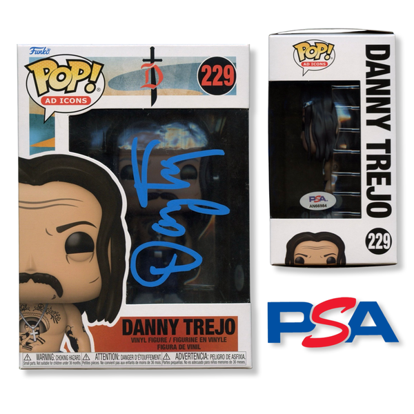 Danny Trejo Signed Autographed Funko Pop #488 PSA/DNA Authenticated