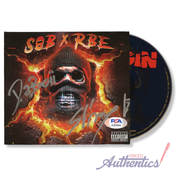 SOB x RBE Signed Autographed CD "Gangin II" PSA/DNA Authenticated