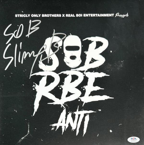 Slimmy B Signed Autographed 12x12 Photo "Anti" PSA/DNA Authenticated