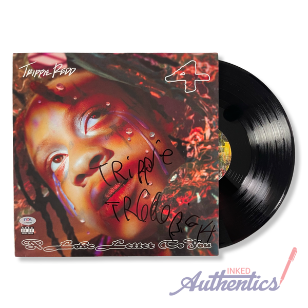 Trippie Redd Signed Autographed Vinyl LP "A Love Letter to You 4" PSA/DNA Authenticated