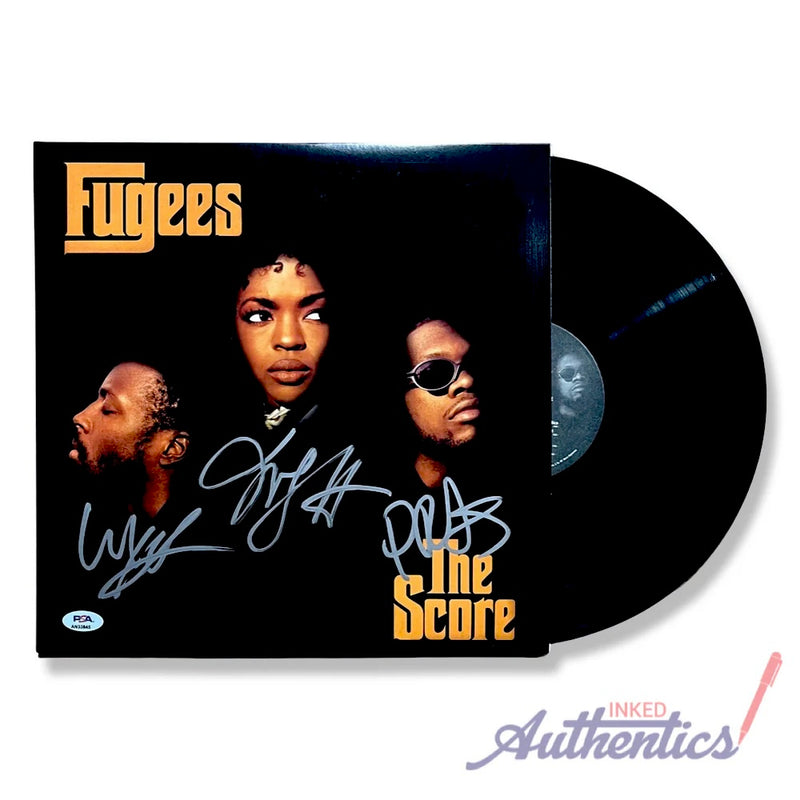 Fugees Signed Autographed Vinyl LP “The Score” PSA/DNA Authenticated