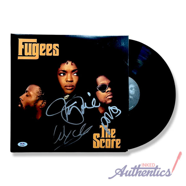 Fugees Signed Autographed Vinyl LP “The Score” PSA/DNA Authenticated