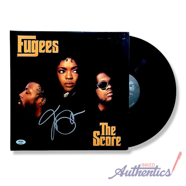 Lauryn Hill Signed Autographed Vinyl LP “The Score” PSA/DNA Authenticated