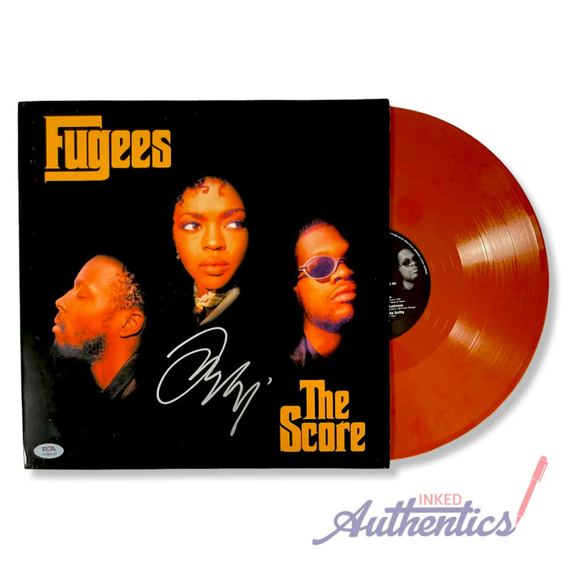 Lauryn Hill Signed Autographed Vinyl LP “The Score” PSA/DNA Authenticated