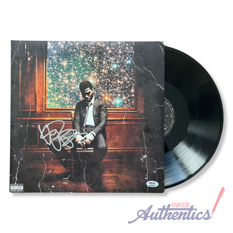 Kid Cudi Signed Autographed Vinyl LP "Man on the Moon II: The Legend of Mr. Rager" PSA/DNA Authenticated