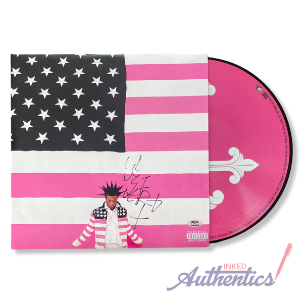 Lil Uzi Vert Signed Autographed Vinyl LP “Pink Tape” PSA/DNA Authenticated