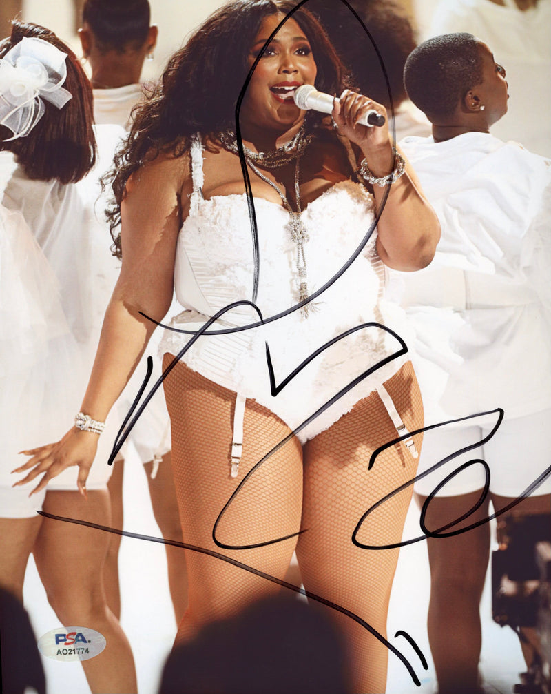 Lizzo Signed Autographed 8x10 Photo PSA/DNA Authenticated