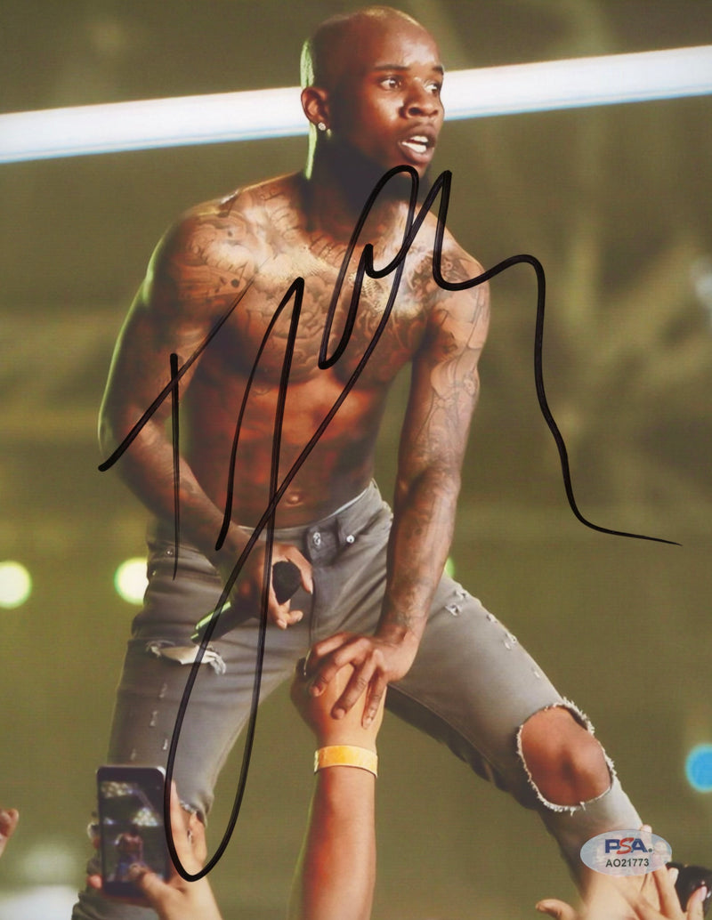 Tory Lanez Signed Autographed 8x10 Photo PSA/DNA Authenticated