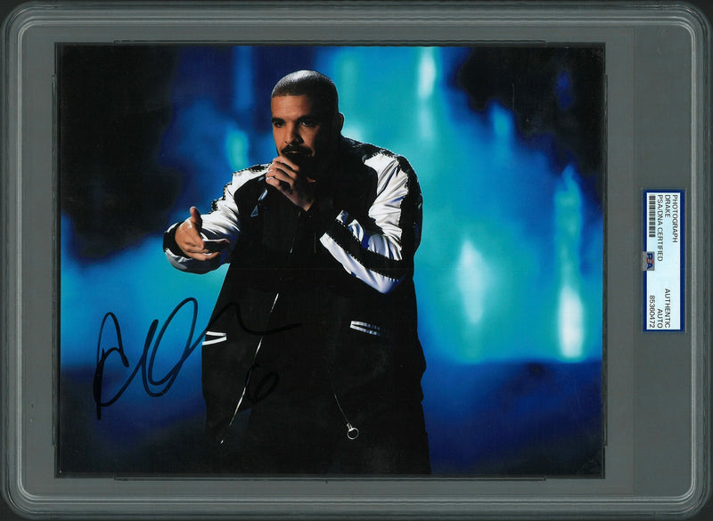 Drake Signed Autographed 8x10 Photo PSA/DNA Authenticated