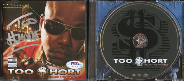 Too Short Signed Autographed CD “Blow The Whistle” PSA/DNA Authenticated