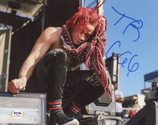 Trippie Redd Signed Autographed 8x10 Photo PSA/DNA Authenticated