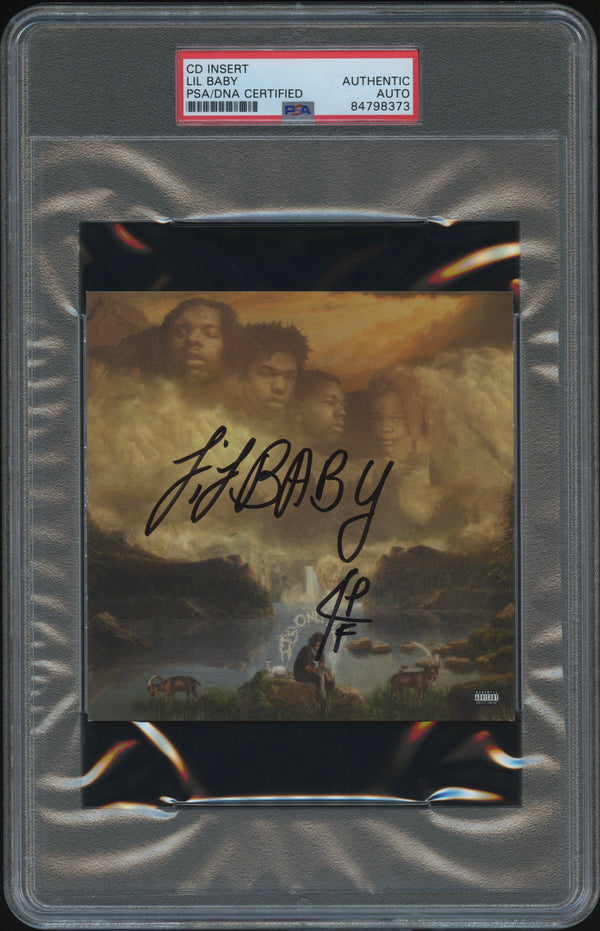 Lil Baby Signed Autographed CD Cover “It's Only Me” PSA/DNA Authenticated