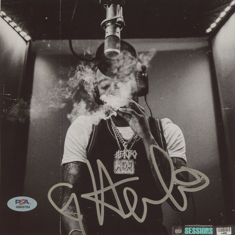 G Herbo Signed Autographed 8x8 Photo “Sessions” PSA/DNA Authenticated