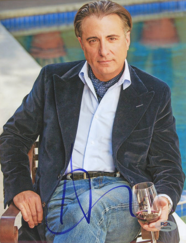 Andy Garcia Signed Autographed 8.5x11 Photo PSA/DNA Authenticated