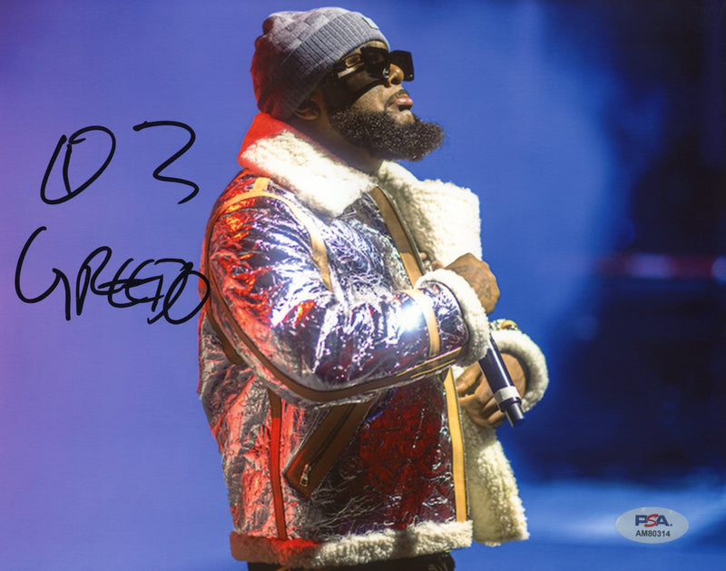 03 Greedo Signed Autographed 8x10 Photo PSA/DNA Authenticated