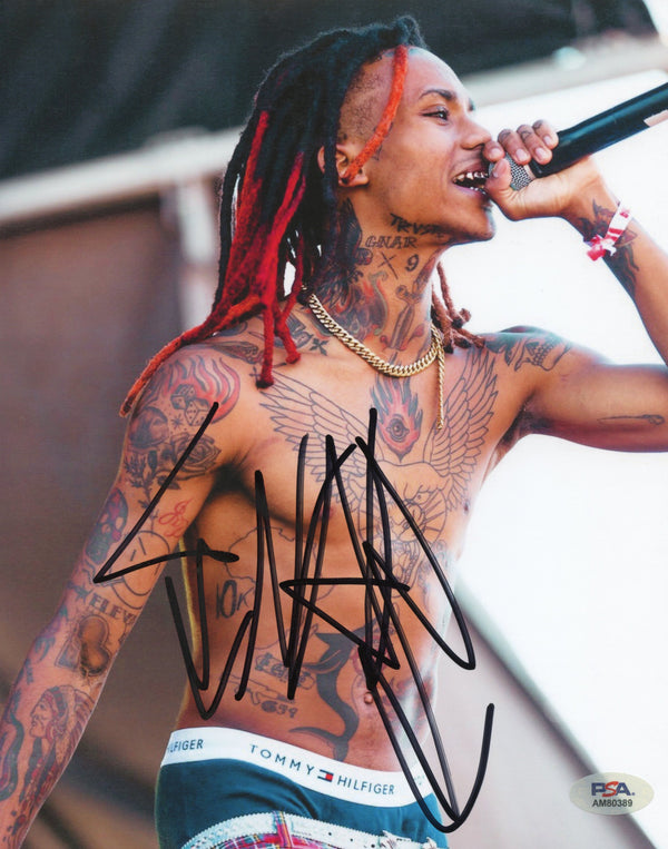 Lil Gnar Signed Autographed 8x10 Photo PSA/DNA Authenticated