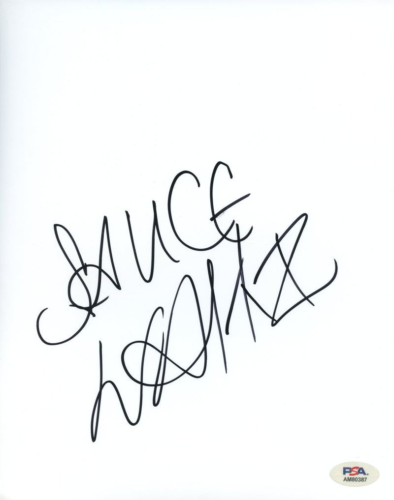 Sauce Walka Signed Autographed 8x10 Sketch PSA/DNA Authenticated