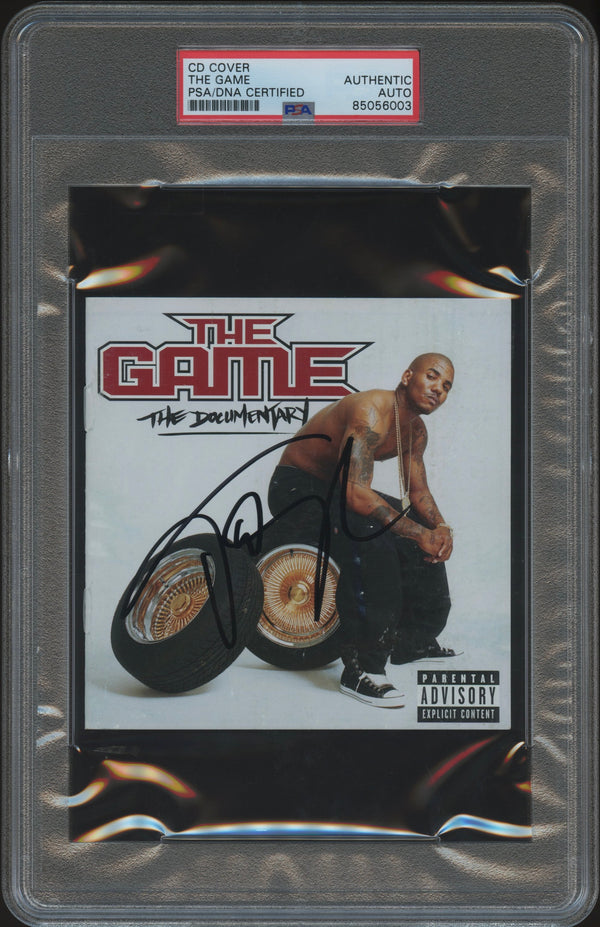 The Game Signed Autographed CD Cover "The Documentary" PSA/DNA Authenticated