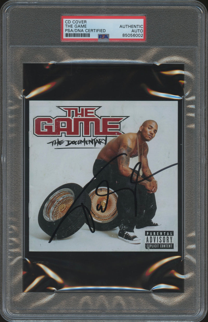 The Game Signed Autographed CD Cover "The Documentary" PSA/DNA Authenticated