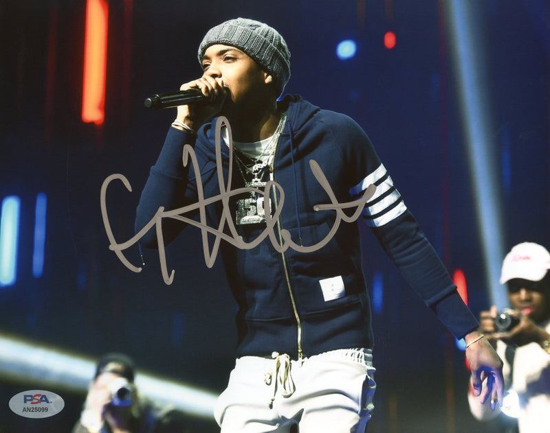 G Herbo Signed Autographed 8x10 Photo PSA/DNA Authenticated