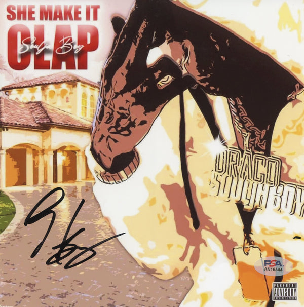 Soulja Boy Signed Autographed 8x8 Photo "She Make It Clap" PSA/DNA Authenticated