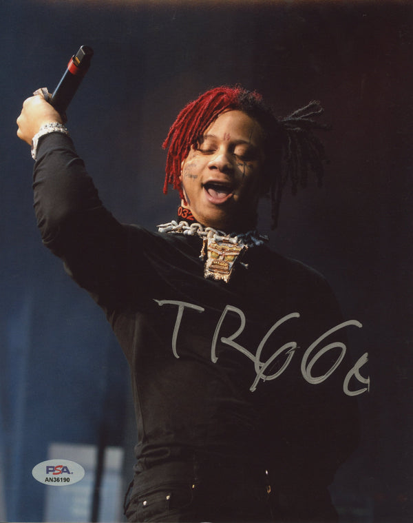 Trippie Redd Signed Autographed 8x10 Photo PSA/DNA Authenticated