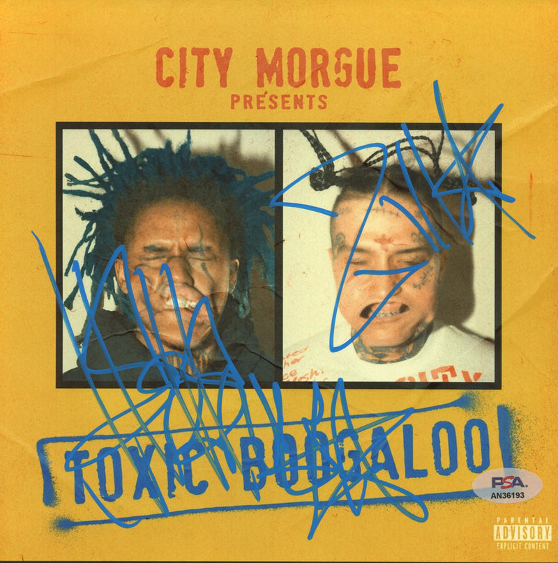 City Morgue Signed Autographed 8x8 Photo "TOXIC BOOGALOO" PSA/DNA Authenticated