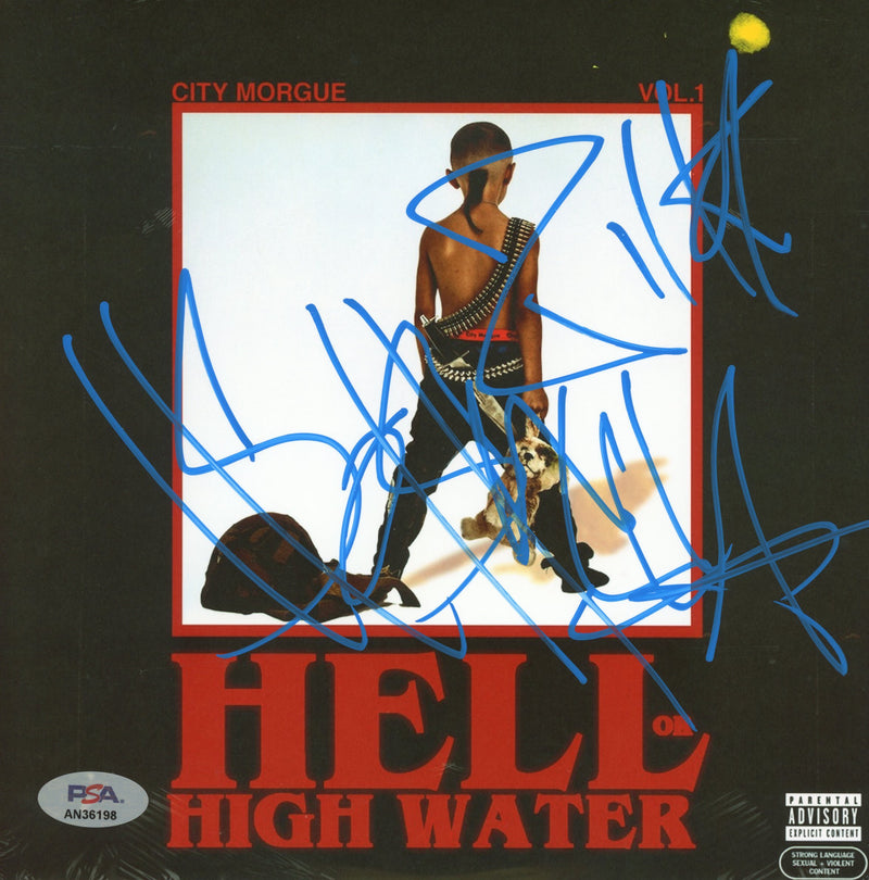 City Morgue Signed Autographed 8x8 Photo "Hell Or High Water" PSA/DNA Authenticated