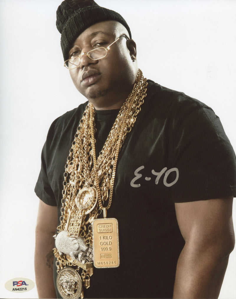 E-40 Signed Autographed 8x10 Photo PSA/DNA Authenticated