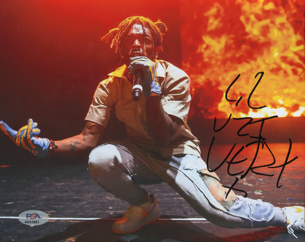 Lil Uzi Vert Signed Autographed 8x10 Photo PSA/DNA Authenticated