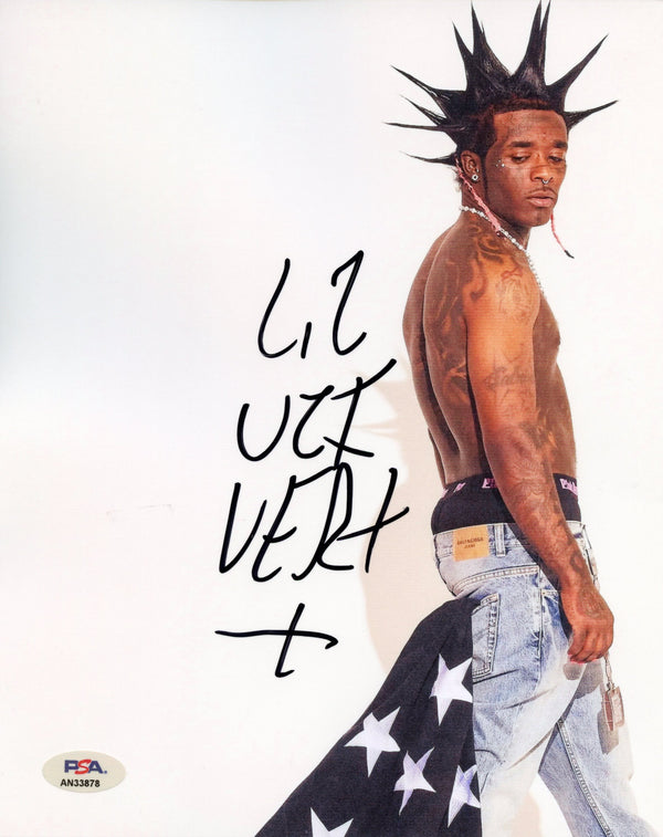 Lil Uzi Vert Signed Autographed 8x10 Photo PSA/DNA Authenticated