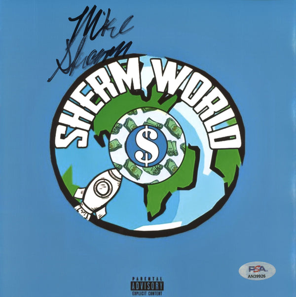 Mike Sherm Signed Autographed 8x8 Photo "Sherm World" PSA/DNA Authenticated