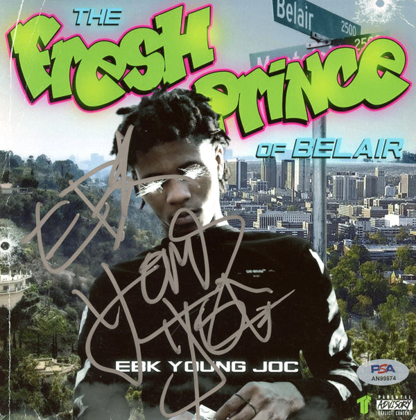 EBK Young Joc Signed Autographed 8x8 Photo "The Fresh Prince Of Belair" PSA/DNA Authenticated