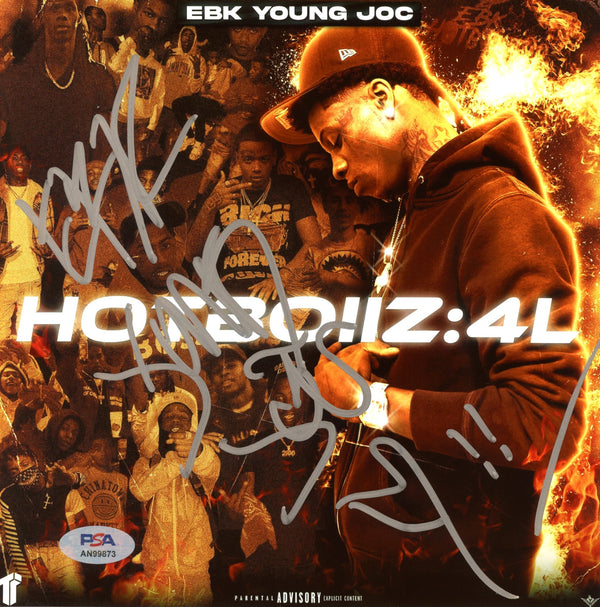 EBK Young Joc Signed Autographed 8x8 Photo "HotBoiiz:4L" PSA/DNA Authenticated