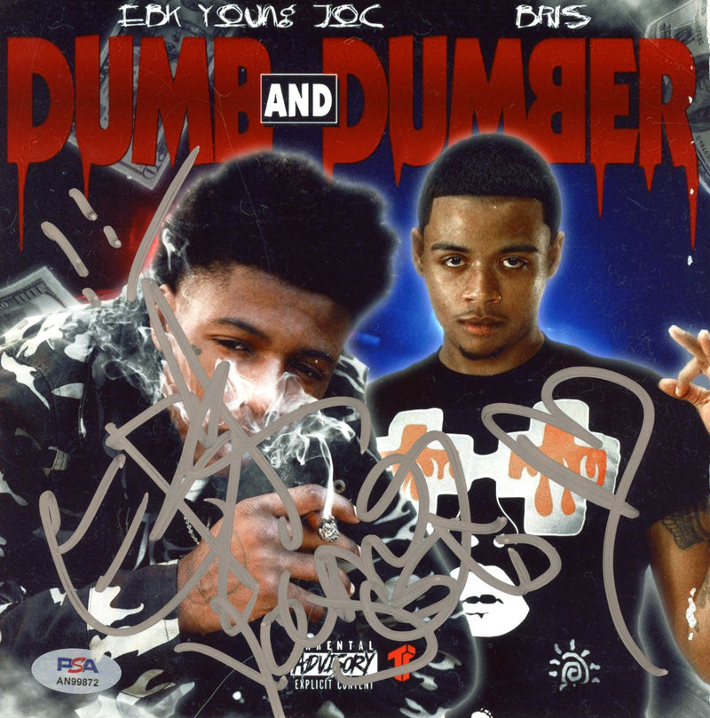 EBK Young Joc Signed Autographed 8x8 Photo "Dumb And Dumber" PSA/DNA Authenticated