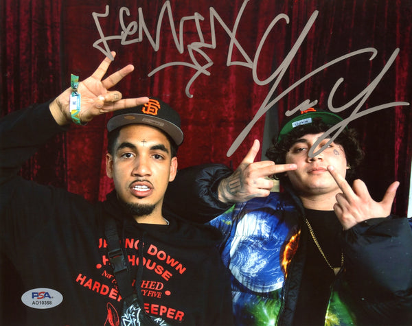 Shoreline Mafia Signed Autographed 8x10 Photo PSA/DNA Authenticated