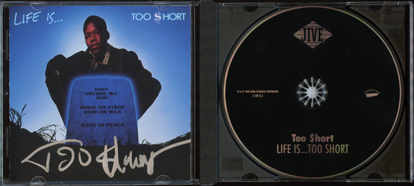 Too Short Signed Autographed CD “Life Is...Too $hort” PSA/DNA Authenticated