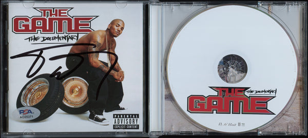 The Game Signed Autographed CD "The Documentary" PSA/DNA Authenticated