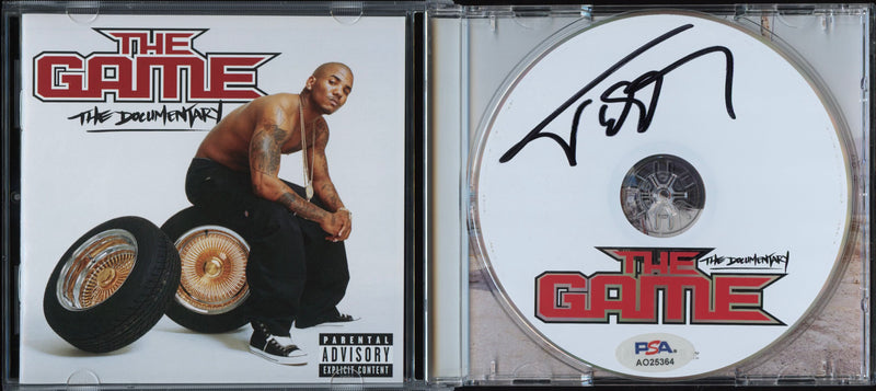 The Game Signed Autographed CD "The Documentary" PSA/DNA Authenticated