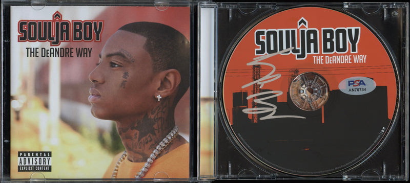 Soulja Boy Signed Autographed CD "The DeAndre Way" PSA/DNA Authenticated