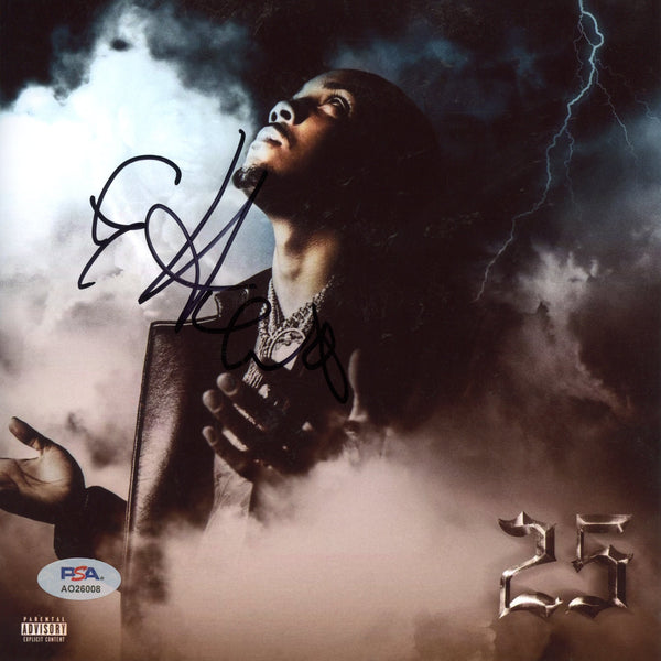 G Herbo Signed Autographed 8x8 Photo “25” PSA/DNA Authenticated