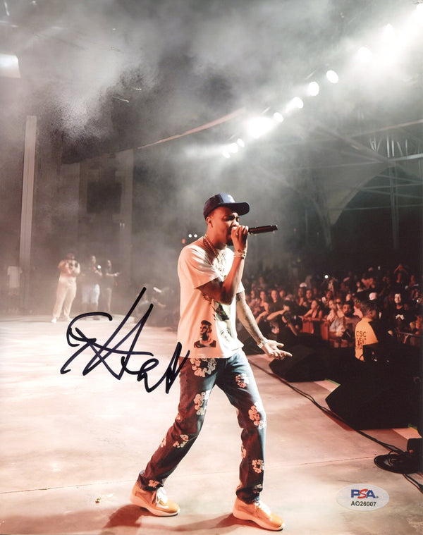 G Herbo Signed Autographed 8x10 Photo PSA/DNA Authenticated